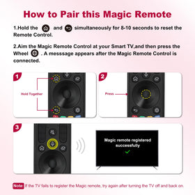 Tsinghcw LG remote demonstrates voice control for easier searching and streaming