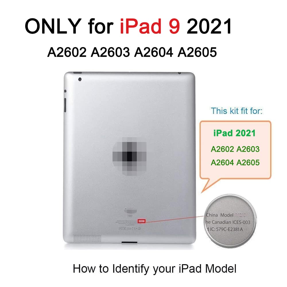 TSIOFO iPad 9 home button preinstalled for quicker screen replacement
