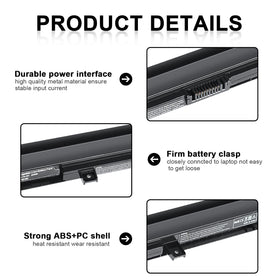 TSKYBEAR 4-cell battery cell configuration and 14.4V rating