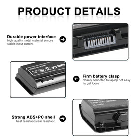 TSKYBEAR PA5109U-1BRS label closeup showing capacity and compatibility.