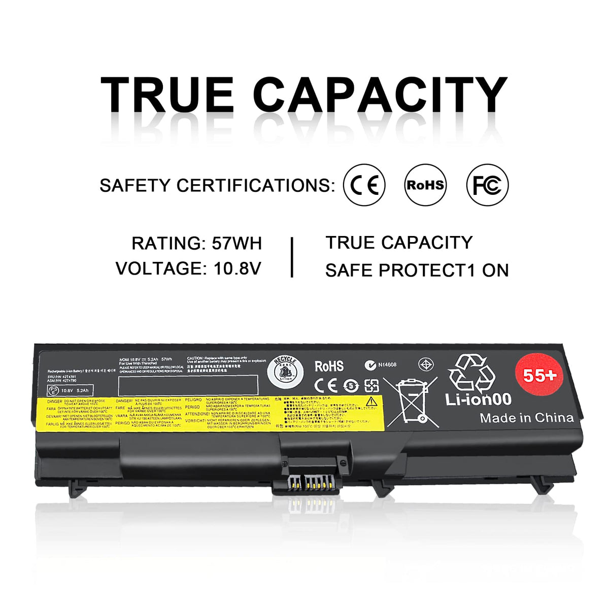 TSKYBEAR L412 battery delivering longer life on the move