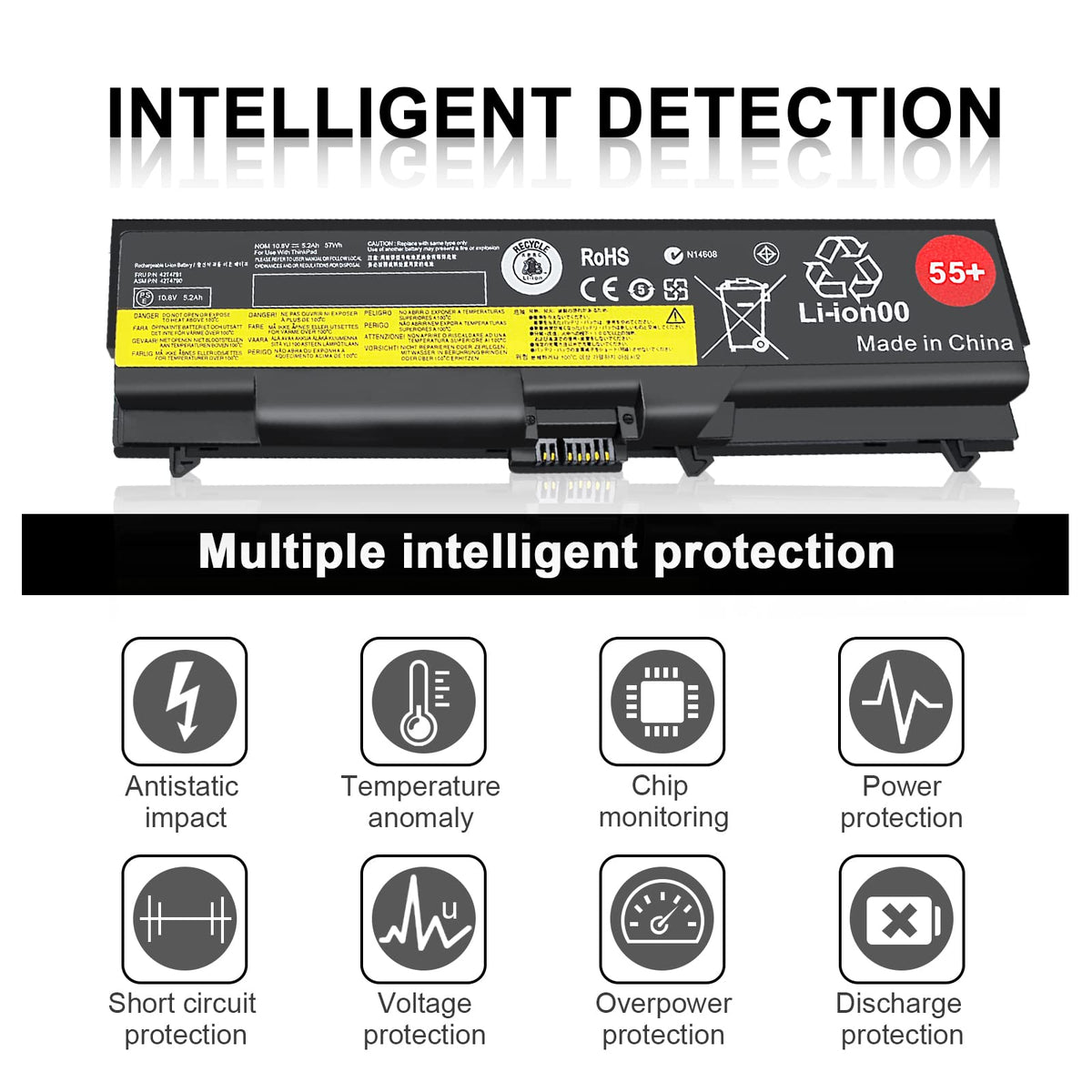 TSKYBEAR W510 battery powering travel-ready productivity