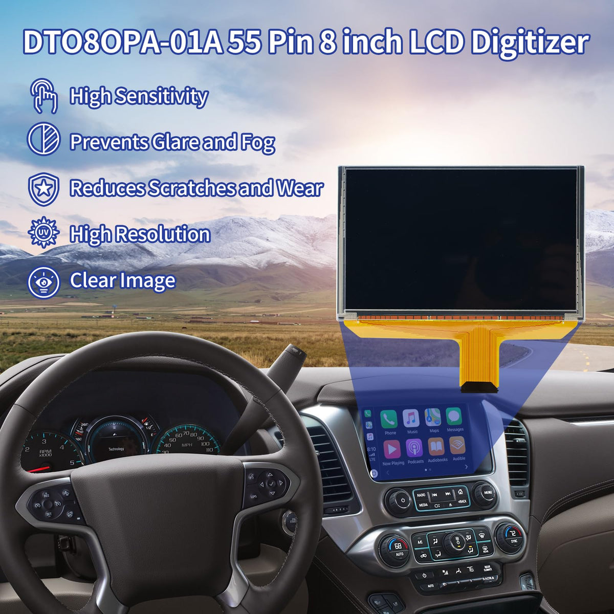 Restore touch feel without dealer replacement and costly downtime.