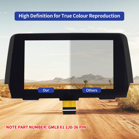TsuperU high-transparency touch sensor delivers clear visuals and fast response.