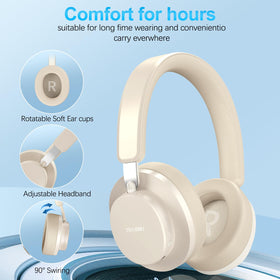 TSYUCXH 60-hour battery life for long flights and extended listening
