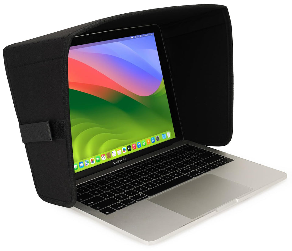 TT TYTX front view showing hood attached and improved screen visibility