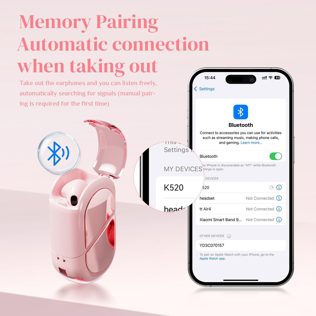 Ttbesmi dual microphone enables clear calls in busy environments