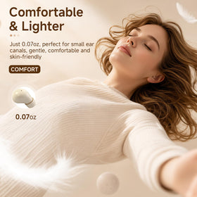 Ttbesmi invisible mini earbuds sleeping ergonomics for side sleeping comfort