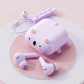 Ttbesmi Kids Earbuds case open for quick pairing and easy use