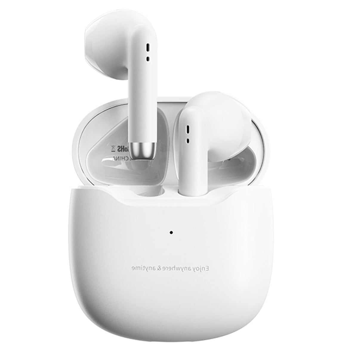 Ttbesmi TWS-19 kids earbuds in a white case for portable daily listening