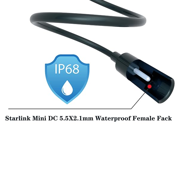 TTingChic Starlink Mini mount clip, fast outdoor installation.