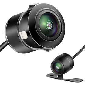 TTXSCAM E01 rear camera flush mount for discreet, weatherproof parking guidance.