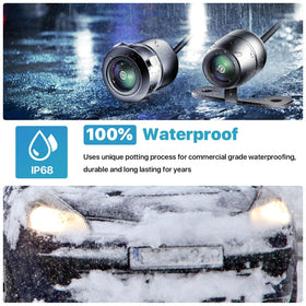 TTXSCAM E01 wide-angle rear view helps reduce blind spots during reversing.