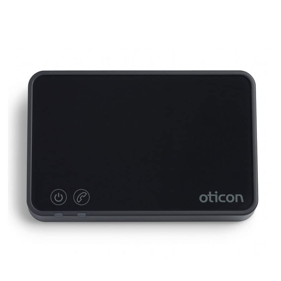 TUCSTORE INTL Oticon TV Adapter 3.0 front view for seamless wireless TV audio