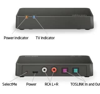 TUCSTORE INTL Oticon TV Adapter 3.0 wireless range coverage indicates reliable streaming
