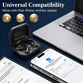 Tuemvia open ear headphones suit running, driving, and daily listening.