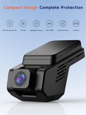 TUIfac GT803 interior camera records cabin details with night vision