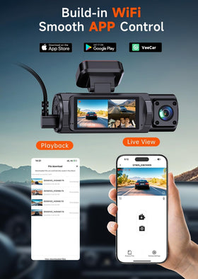 TUIFAC GT805 2-inch IPS display on-device playback and menu access.