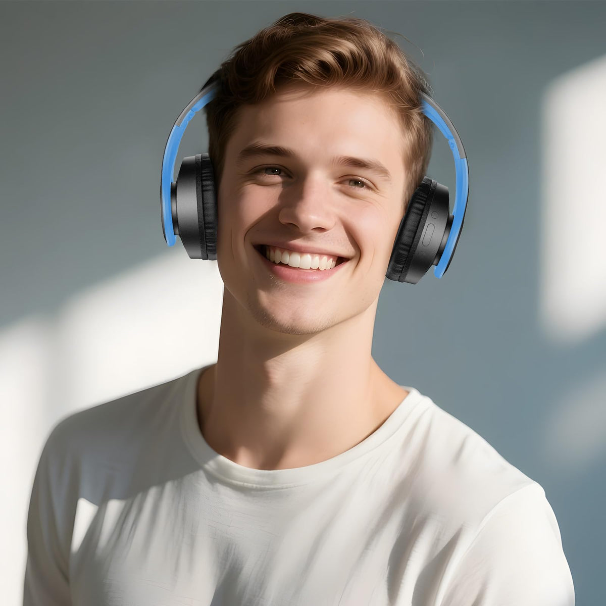 TUINYO memory-protein earmuffs provide skin-like comfort for long listening sessions.