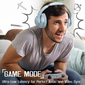 Active noise cancellation helps you focus in noisy environments.