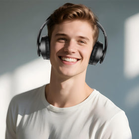 TUINYO Bluetooth microphone setup for hands-free calls and seamless listening.