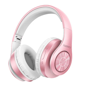 Tuinyo Rose Gold over-ear headphones in a case, highlighting premium design and travel-ready portability.