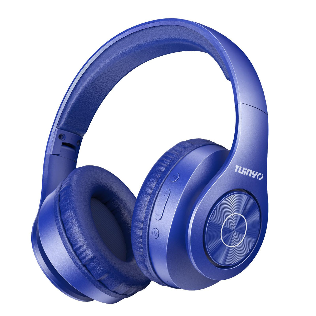 TUINYO TP19 over-ear headphones in dark blue for immersive listening