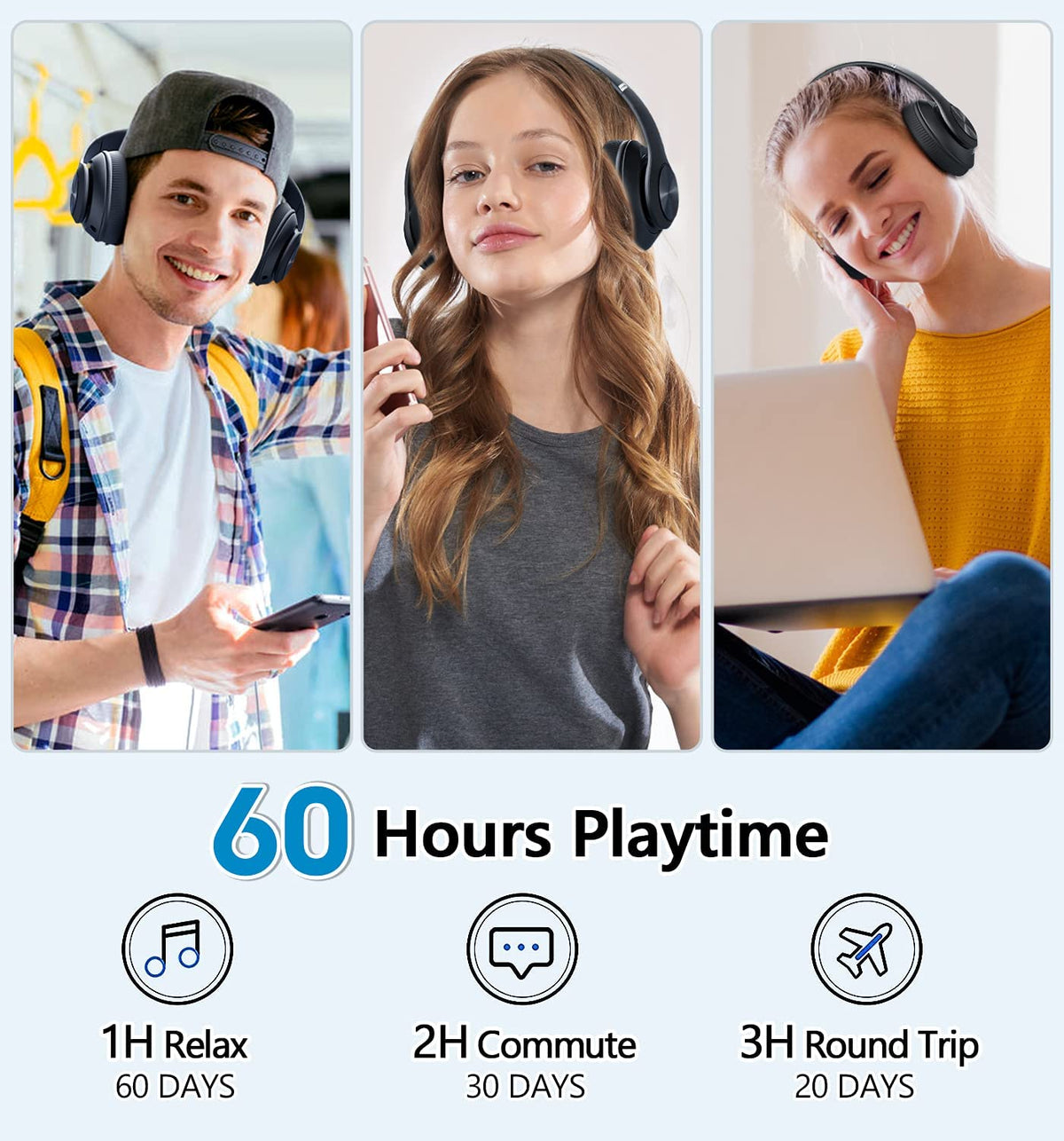 Tuitager hi-fi stereo sound delivers deep bass and clear highs for immersive listening.