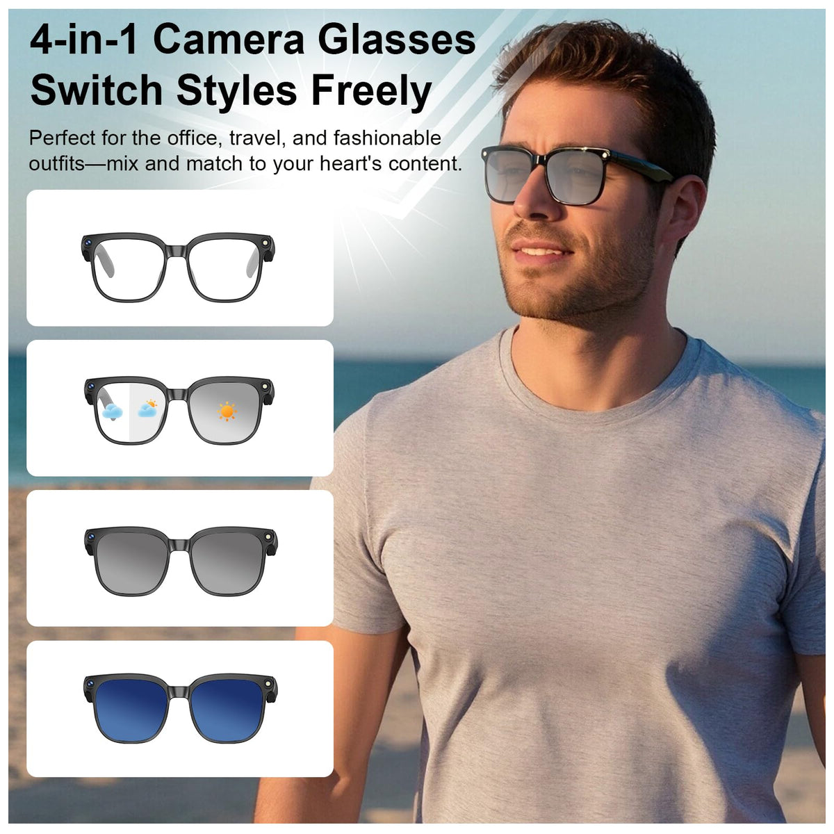 Tulbeys AI Smart Glasses identifies objects in view for quick context