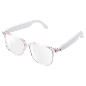 Tulbeys smart glasses with blue light lenses offering eye protection during work and study