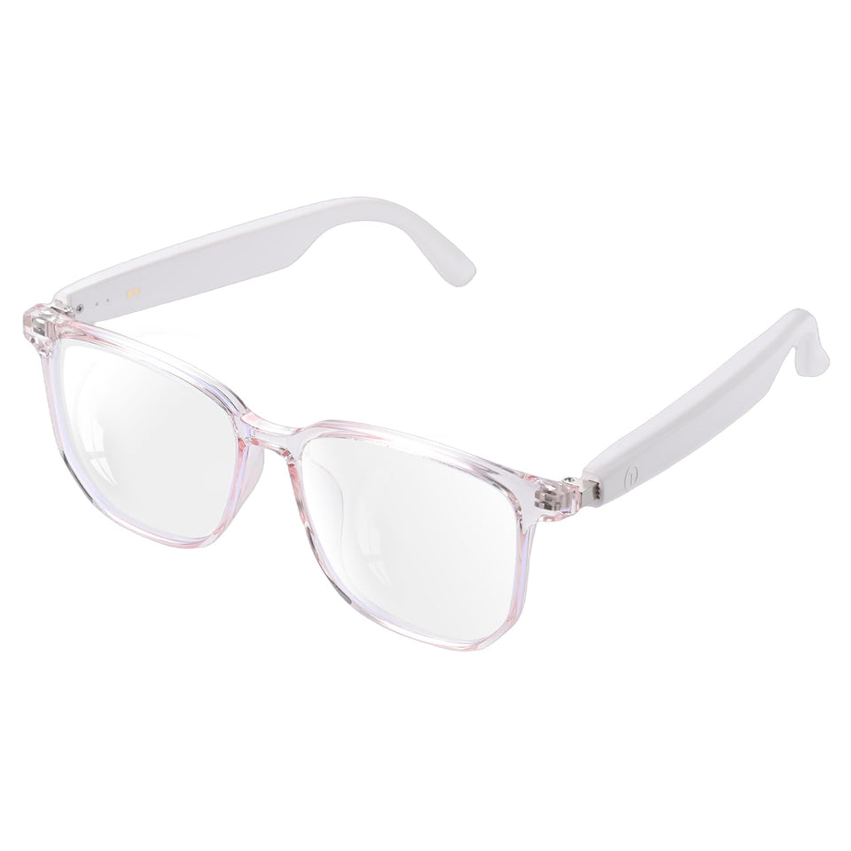 Tulbeys smart glasses with blue light lenses offering eye protection during work and study