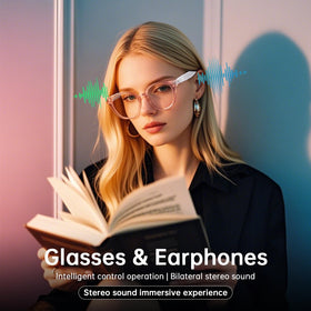 Tulbeys open ear audio glasses allow listening while staying aware of surroundings