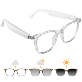 Tulbeys smart glasses photochromic lenses adapt to light and boost outdoor clarity