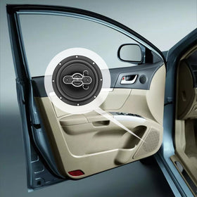 TUMAN Pro in a car interior lifestyle shot showing better music enjoyment on drives benefit