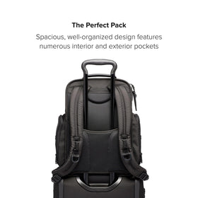 TUMI Alpha Brief Pack daily-use design blends versatility with refined aesthetics