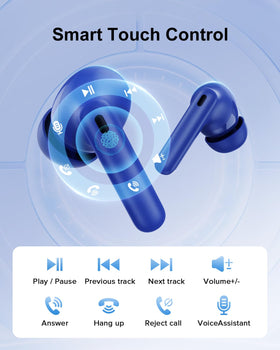 TUMJUN included charging cable and ear tips displaying complete kit convenience