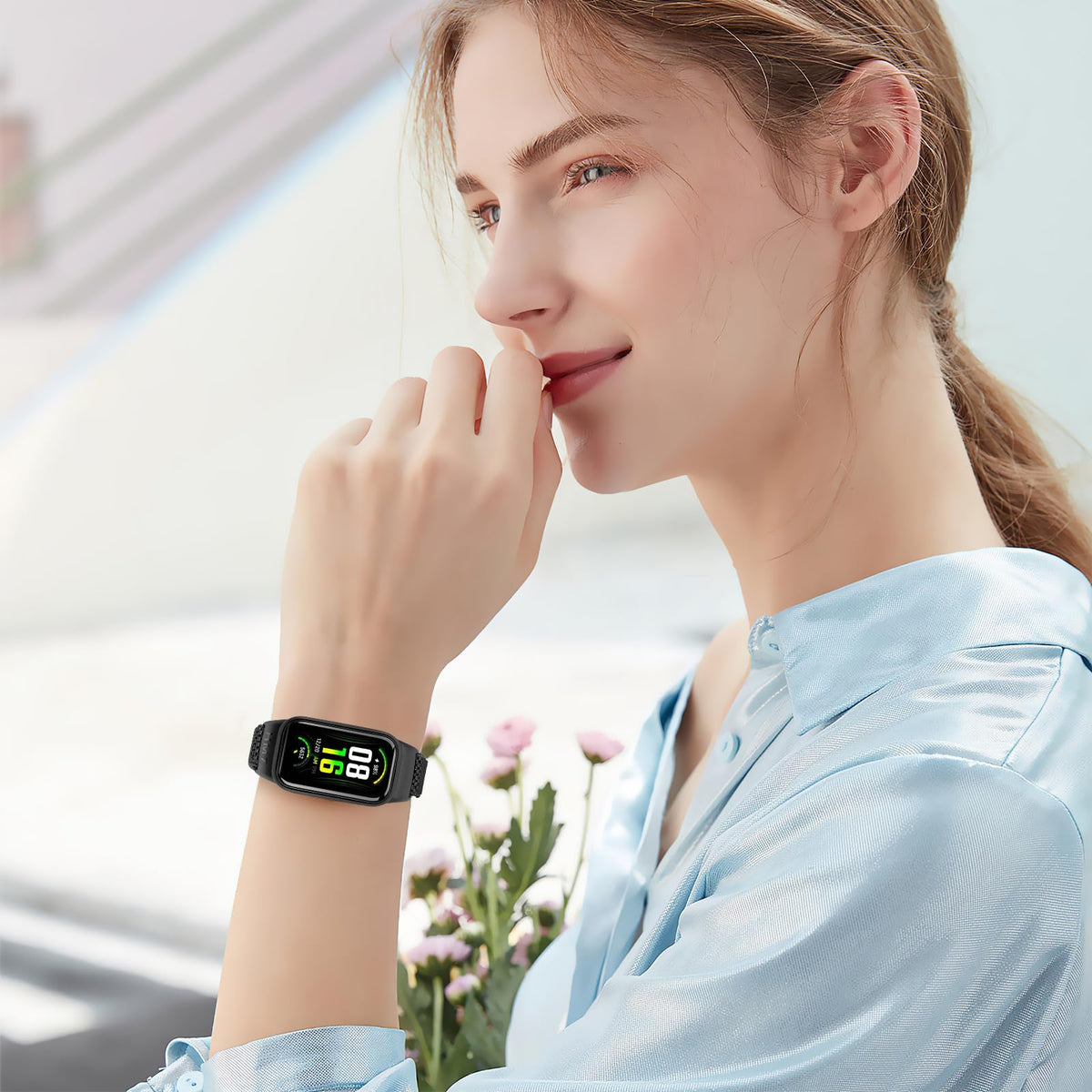 TumpCez Band 7 replacement straps — elastic nylon, travel-friendly and versatile.