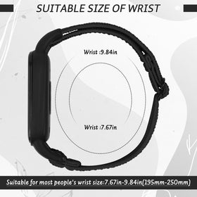 Skin-friendly nylon material suitable for all-day comfort on Amazfit Band 7