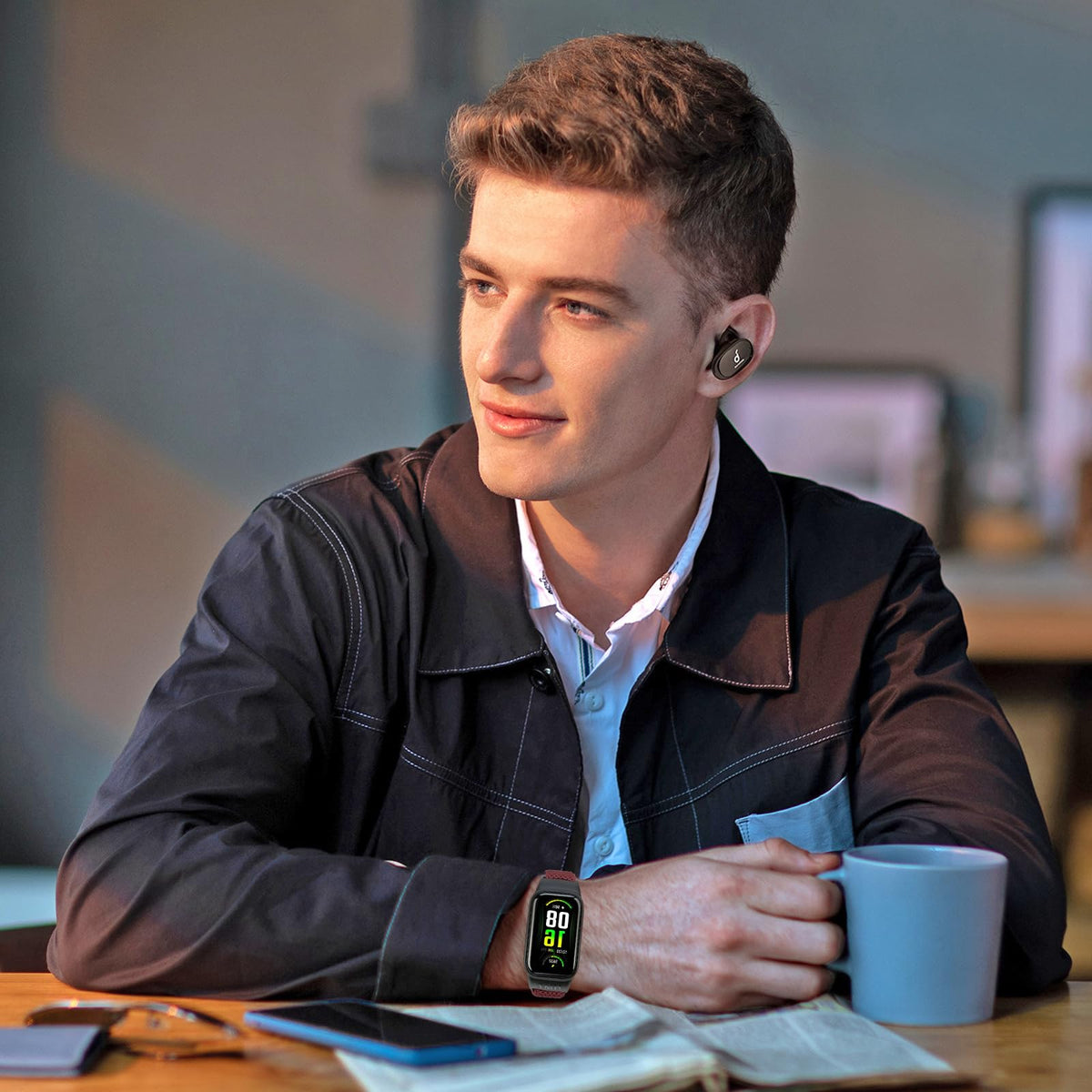 TumpCez soft stretch nylon band for Amazfit Band 7 — reliable buckle and fit.