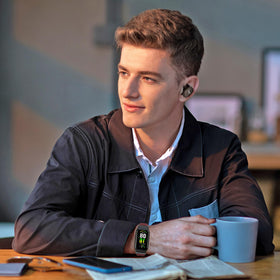 TumpCez soft stretch nylon band for Amazfit Band 7 — reliable buckle and fit.