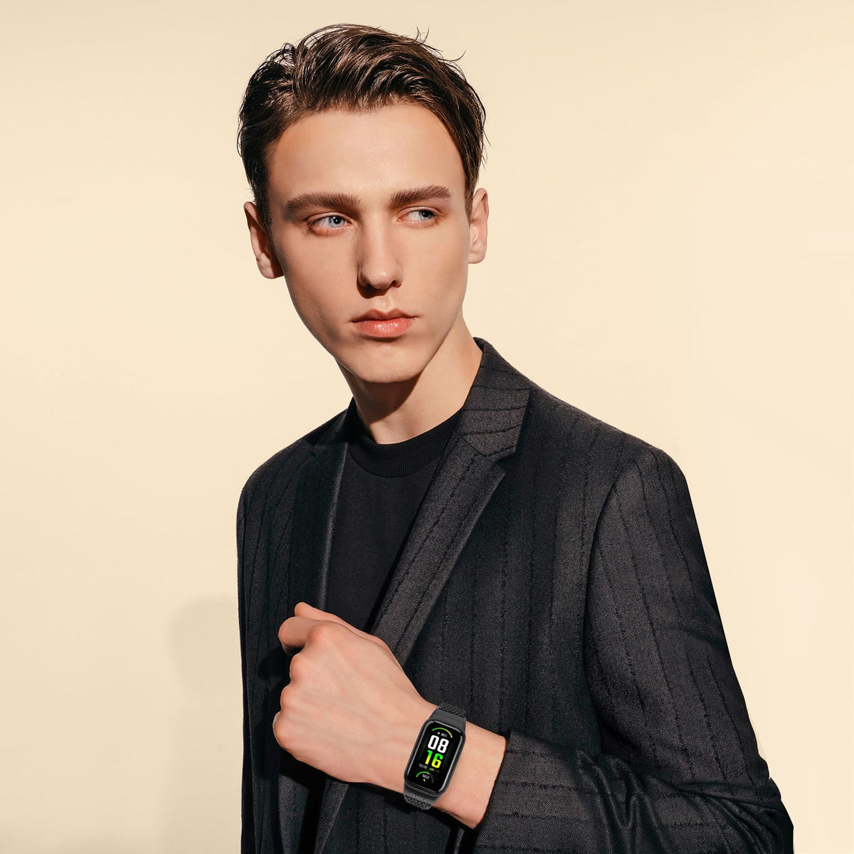 TumpCez comfortable stretch-band for Amazfit Band 7, all-day wear