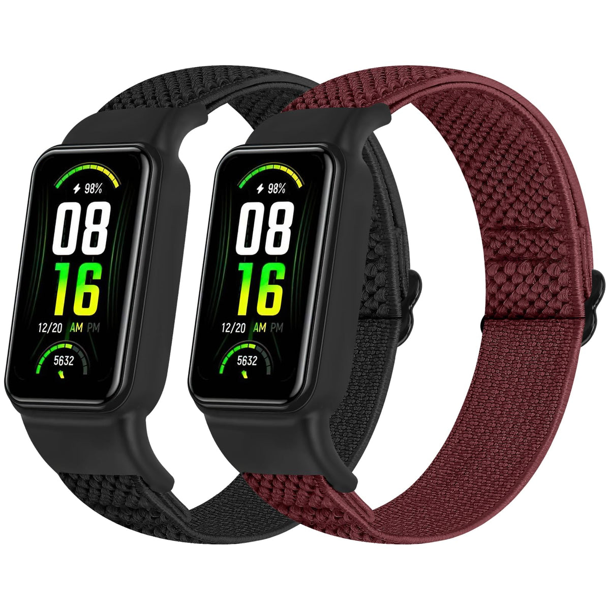 TumpCez elastic nylon band for Amazfit Band 7 — comfortable, adjustable replacement strap.