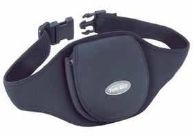 Tune Belt deluxe sport fanny pack belt stabilizing a CD player during workouts and hikes