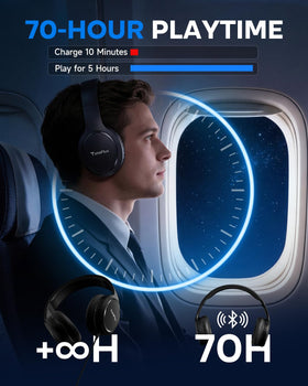 Close-up of Bluetooth 6.0 pairing for fast, stable connections