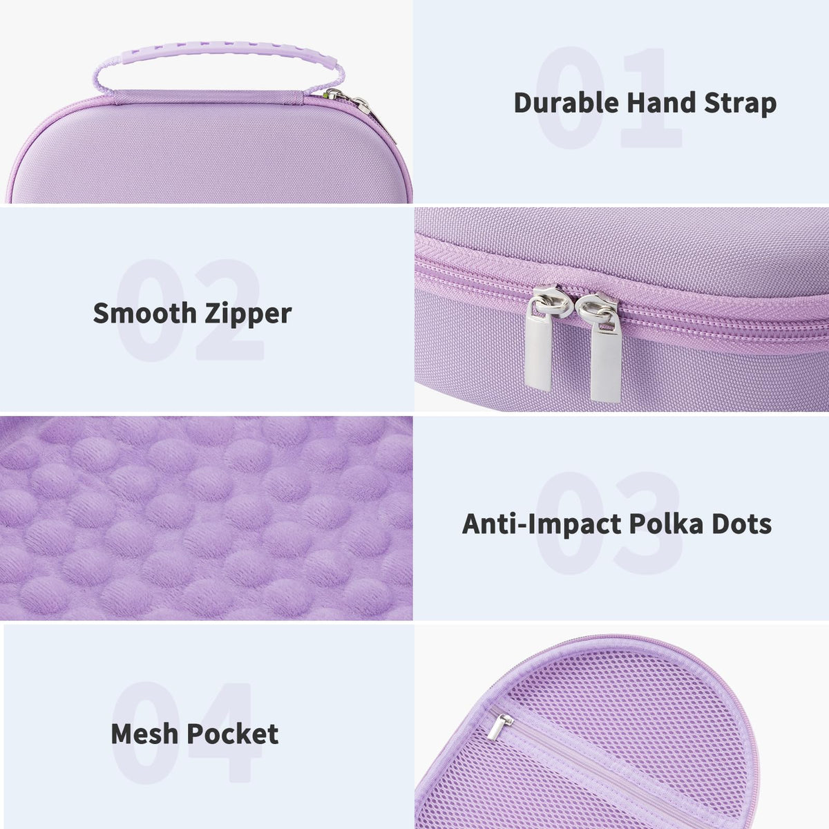 TUNYINSH AirPods Max 2 case compact design fits in bags for commuting