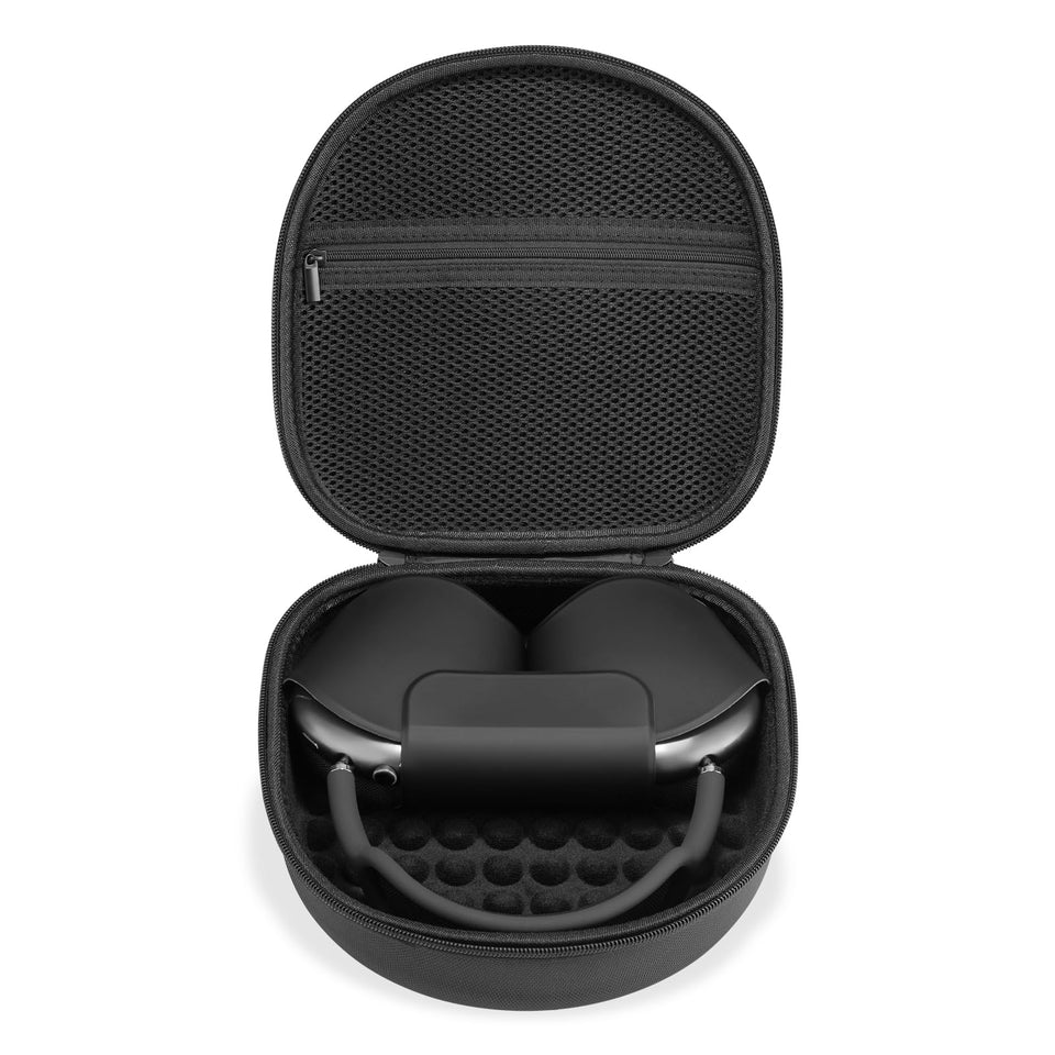 TUNYINSH AirPods Max 2 case with hard-shell exterior protects against impacts during travel