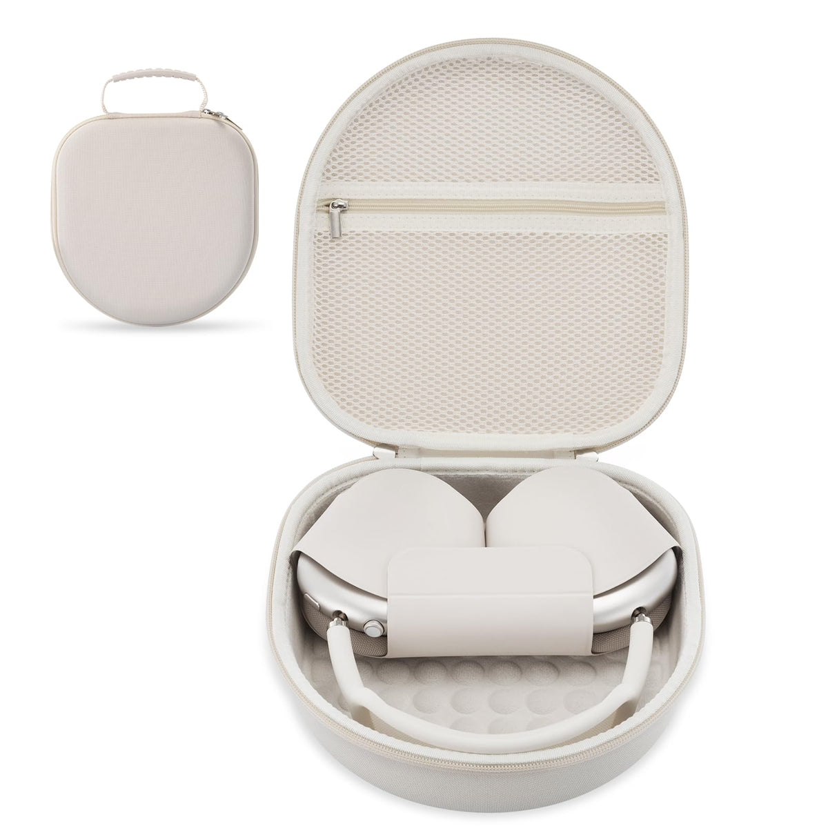 TUNYINSH AirPods Max Case Starlight exterior protection for travel.