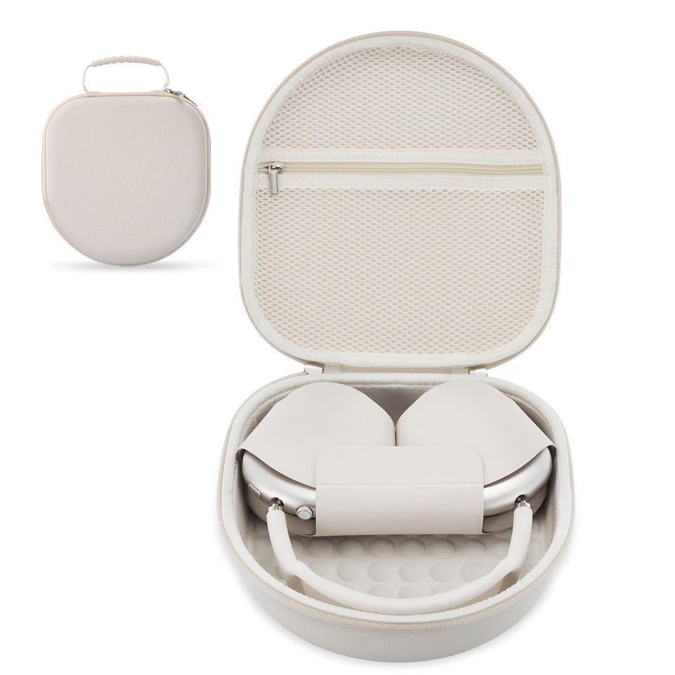 TUNYINSH AirPods Max Case Starlight exterior protection for travel.