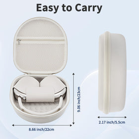 TUNYINSH AirPods Max Case Starlight mesh strap keeps accessories in place.