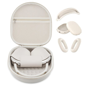 TUNYINSH hard case front view protecting AirPods Max in travel